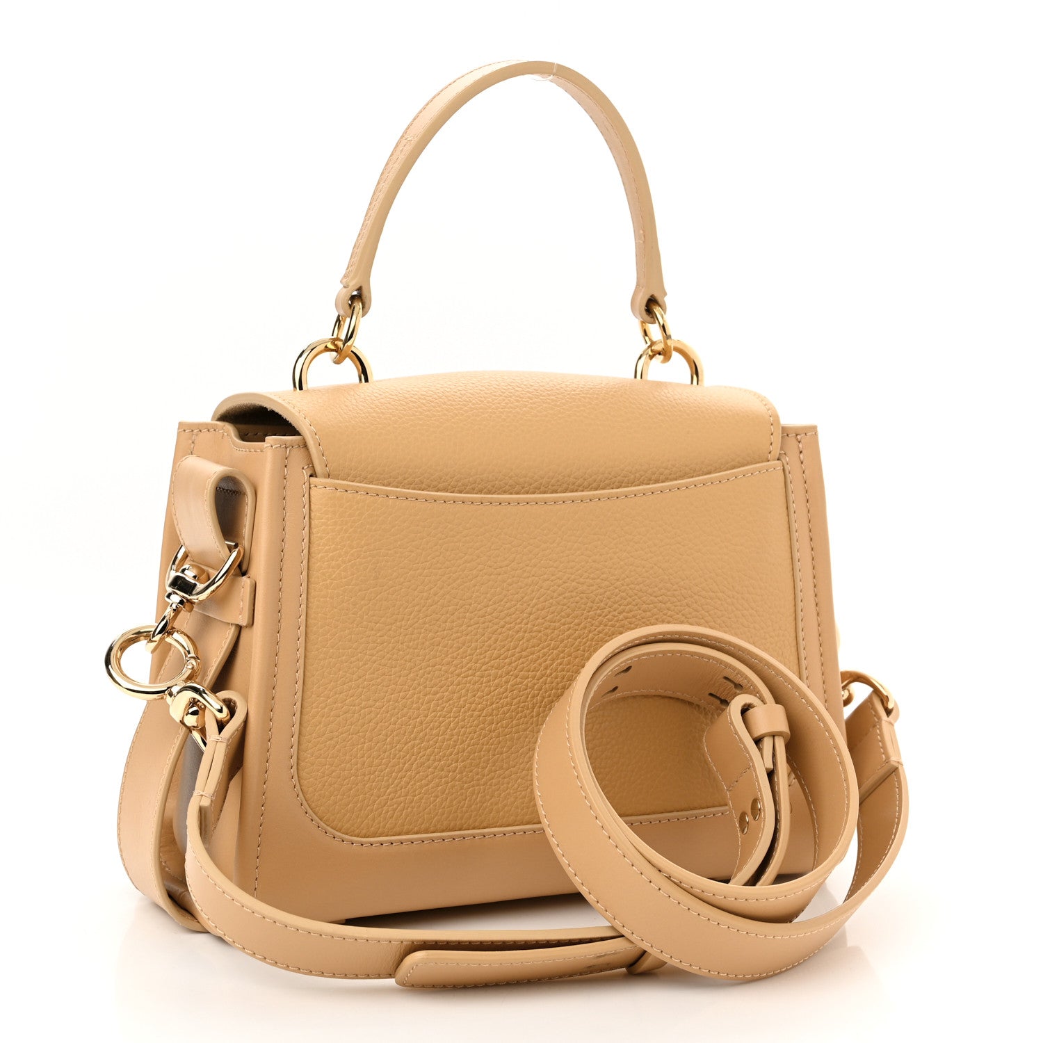 Chloe Calfskin Mini Tess Day Bag Sweet Beige 2 of 9