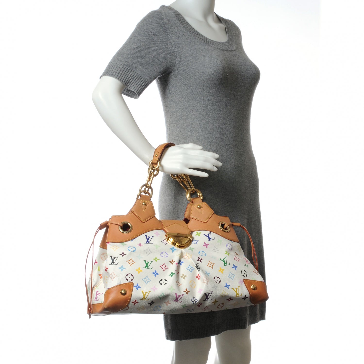 Louis Vuitton Monogram Multicolor Ursula White 2 of 7