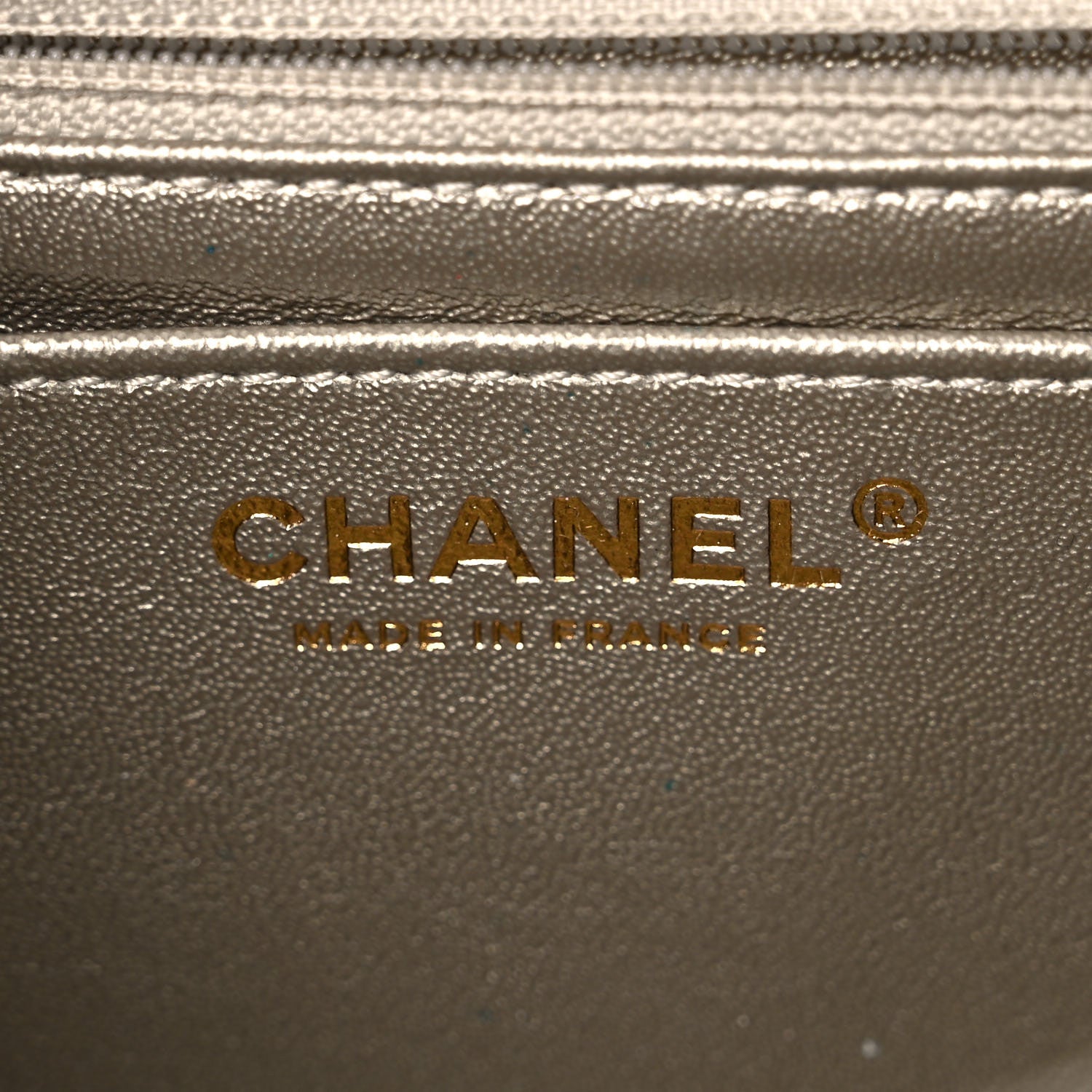 Chanel Metallic Aged Calfskin Quilted 2.55 Reissue Mini Flap Light Gold 7 of 11