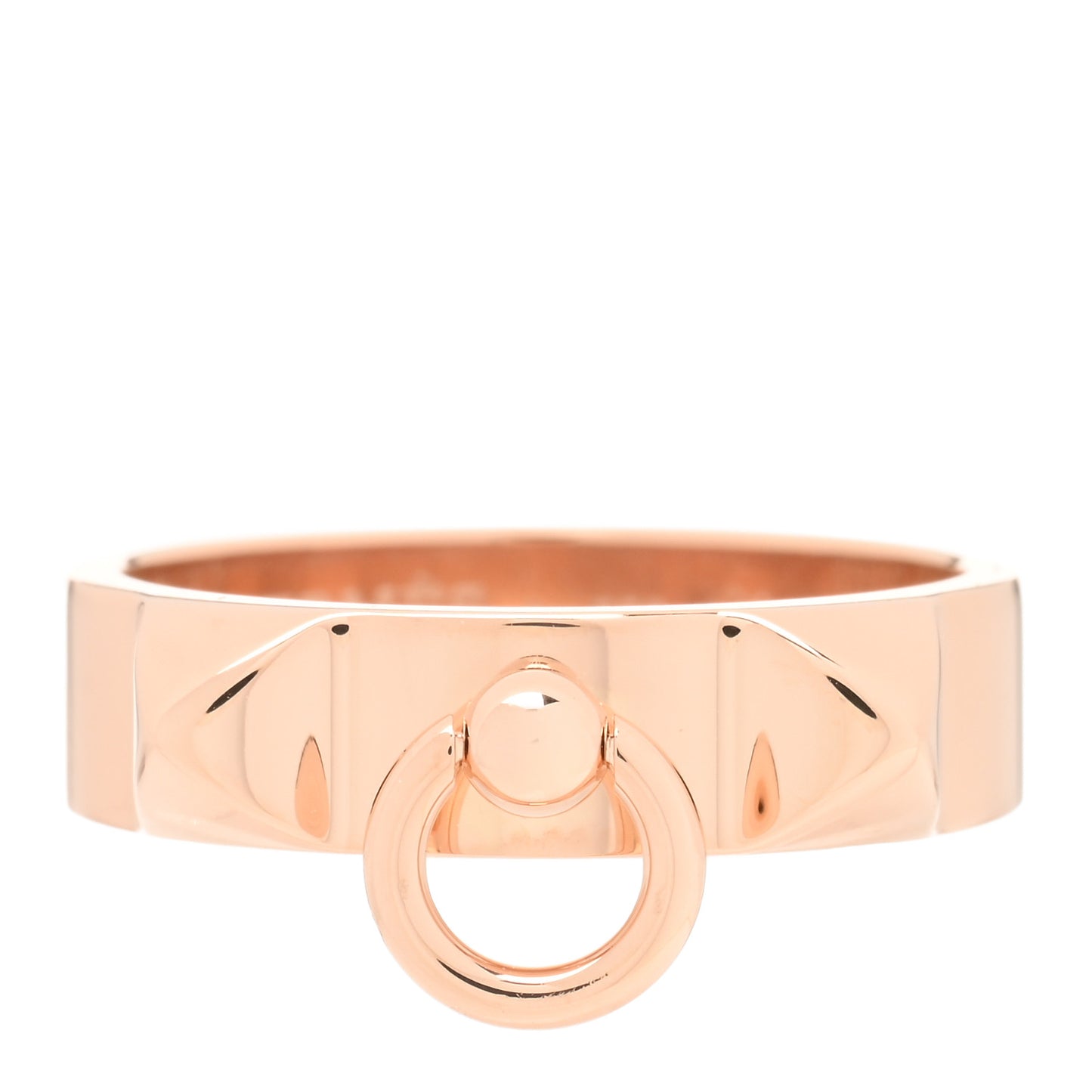18K Rose Gold PM Collier De Chien Ring 53 6.5