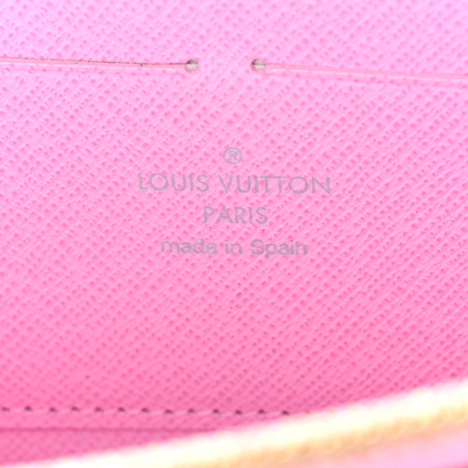 Louis Vuitton Monogram Multicolor Zippy Wallet White Litchi 6 of 7