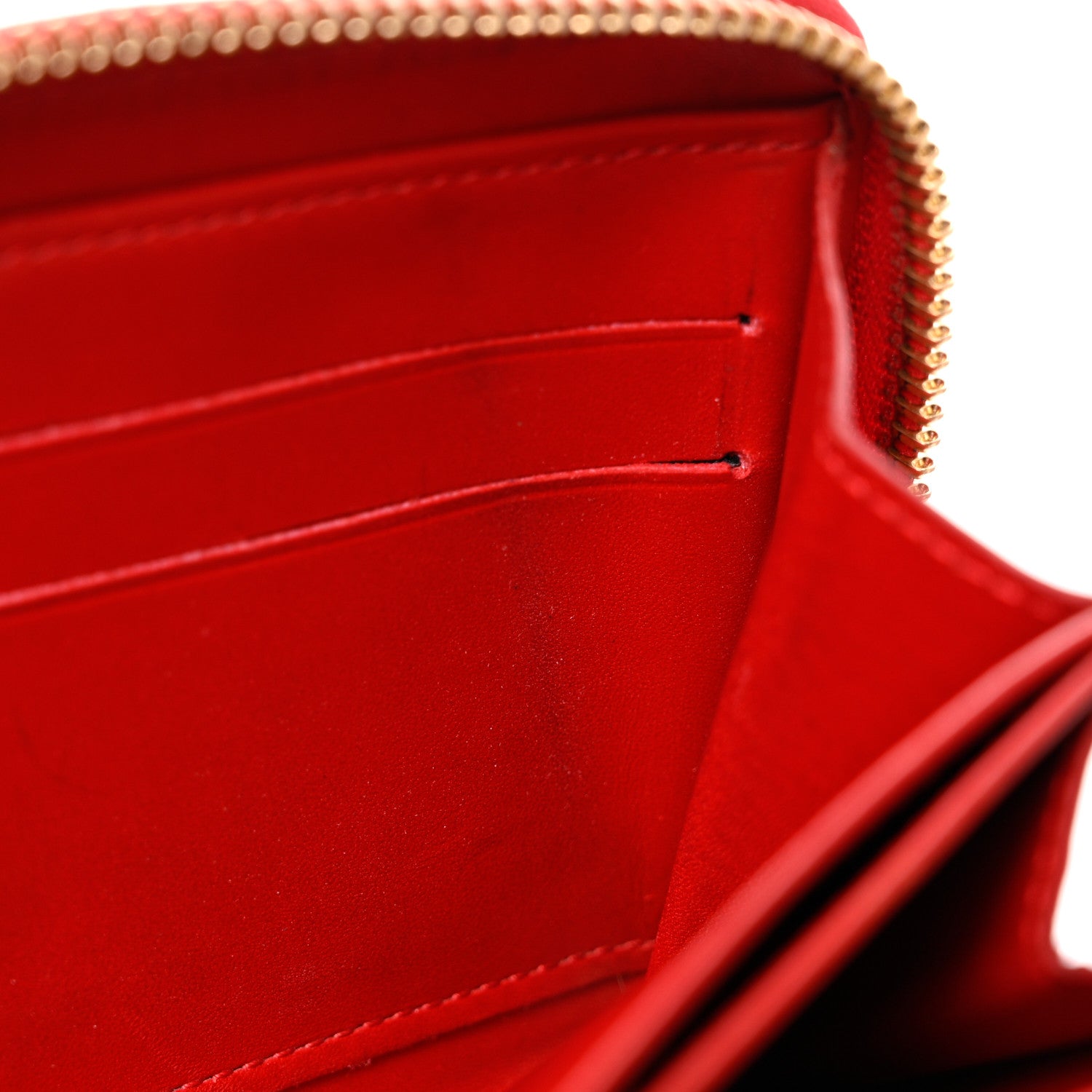 Louis Vuitton Patent Sweet Monogram Zippy Wallet Pomme D'Amour 7 of 13