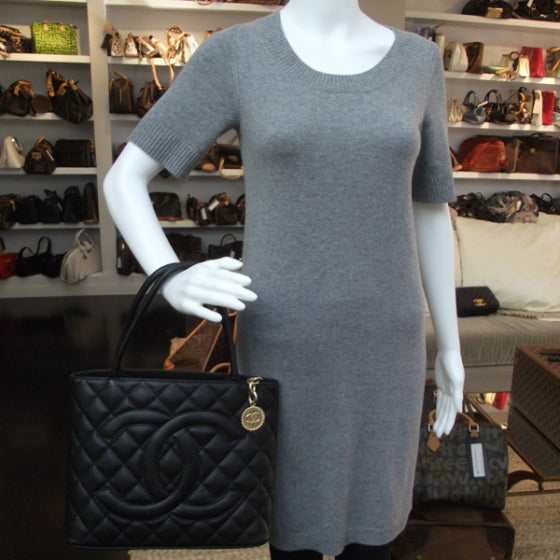Chanel Caviar Medallion Tote Black 2 of 11