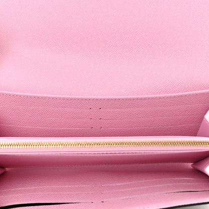 Louis Vuitton Monogram 2016 Christmas Animation Sarah Wallet Rose Ballerine 5 of 6