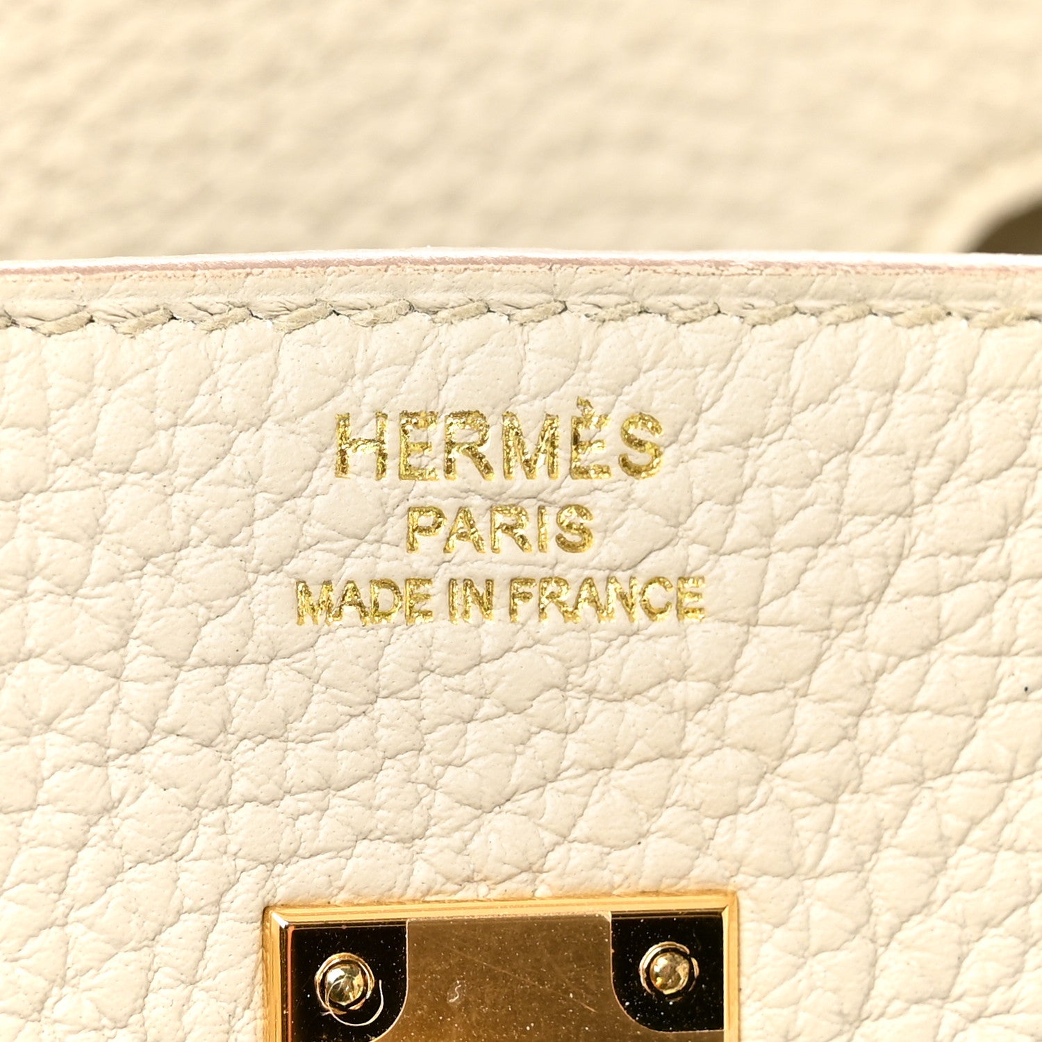 Hermes Togo Birkin 25 Beton 6 of 12