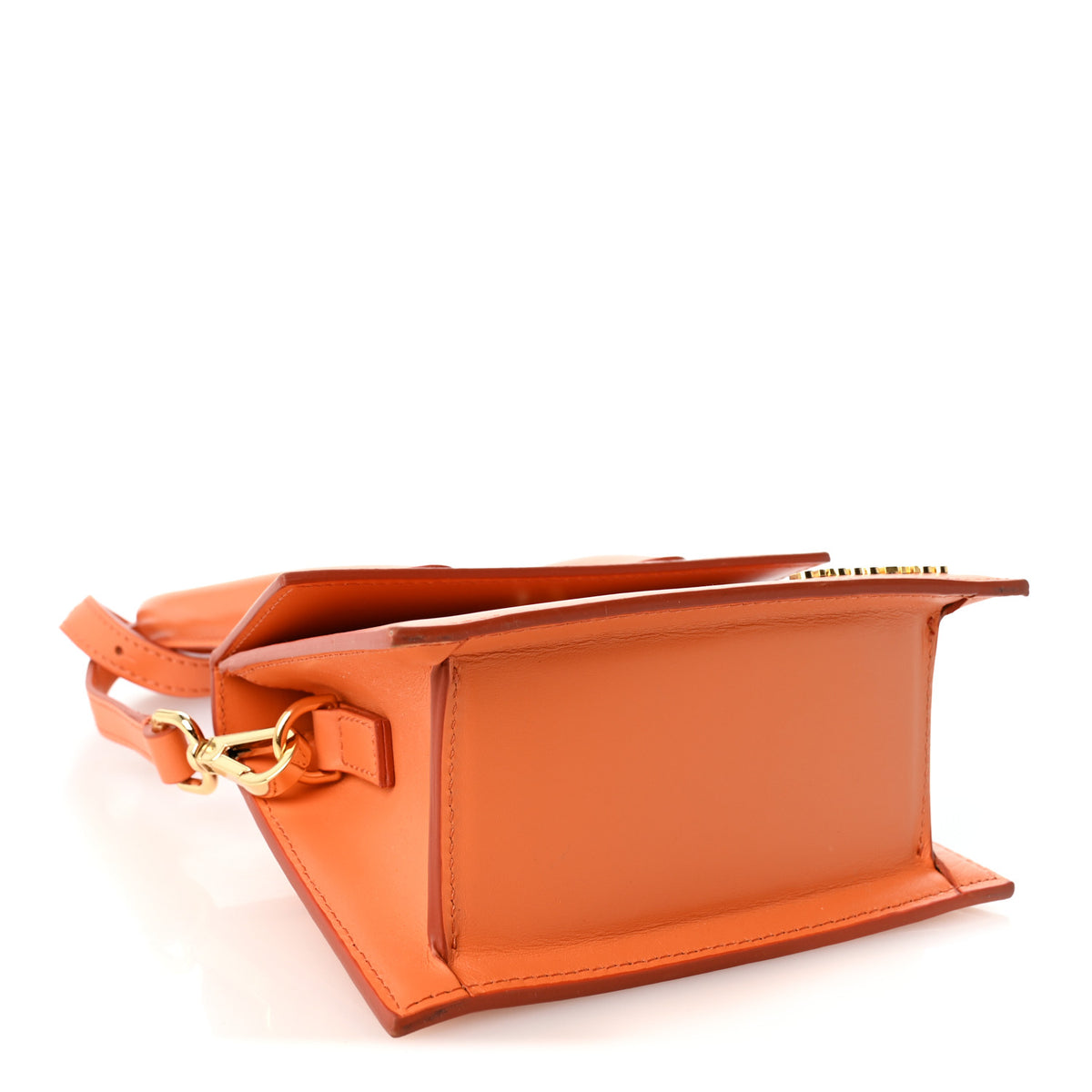 Smooth Calfskin Le Chiquito Moyen Orange