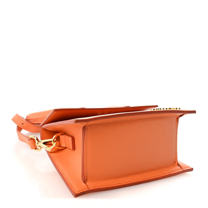 Jacquemus Smooth Calfskin Le Chiquito Moyen Orange 4 of 9