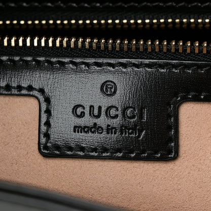 Gucci Boarded Dyana Lux Calfskin Medium Jackie 1961 Hobo Black 6 of 10