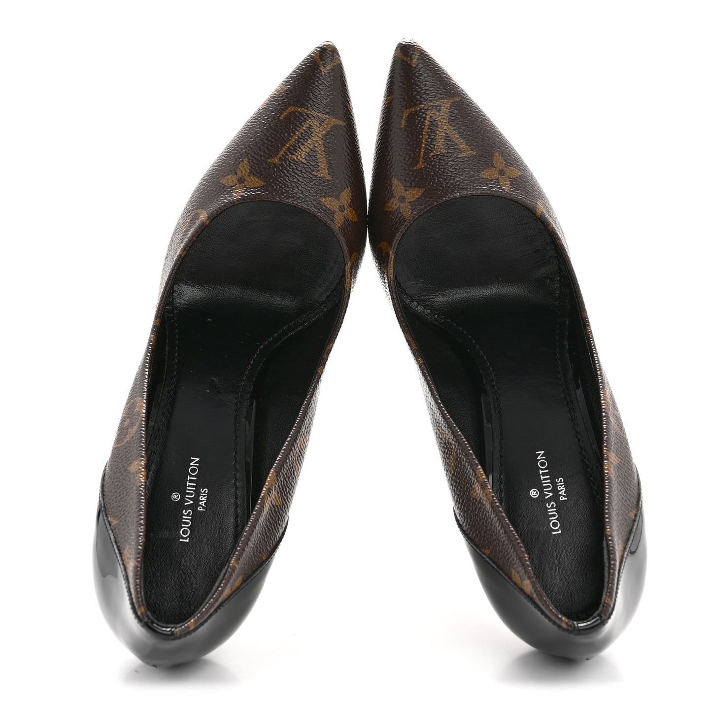 Monogram Cherie Pumps 37 Black