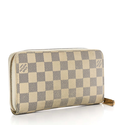 Louis Vuitton Damier Azur Zippy Wallet 3 of 14