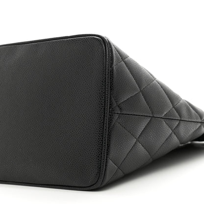 Chanel Caviar Quilted Medallion Tote Black 10 of 10