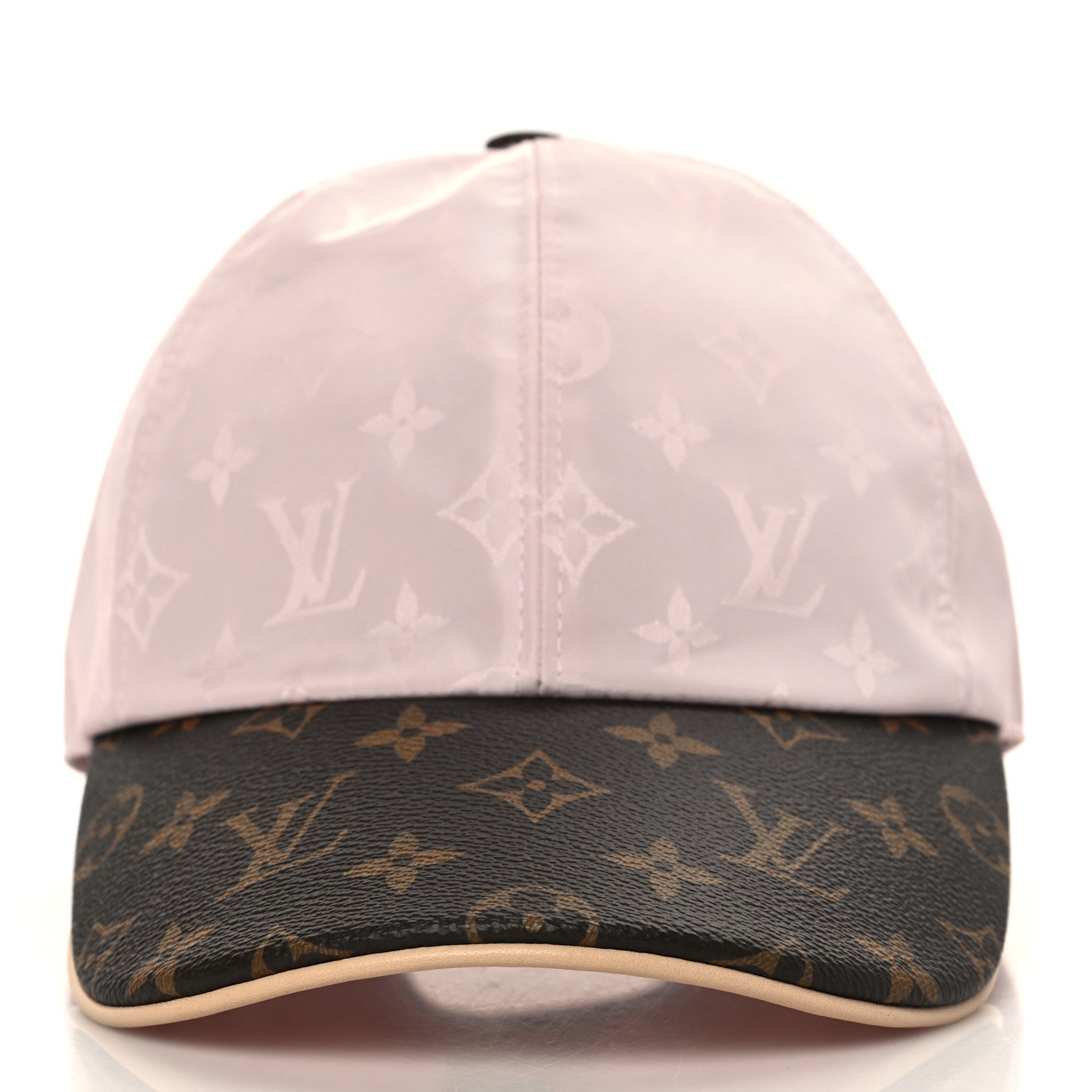 Louis Vuitton Polyester Silk Monogram LV Get Ready Cap M Pink 2 of 8