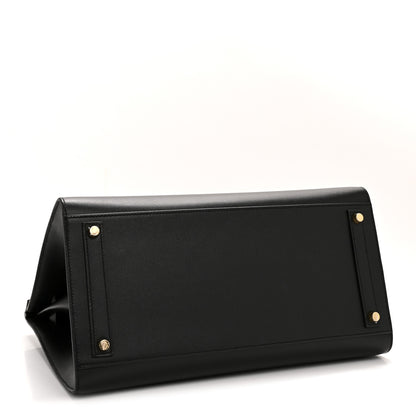 Hermes Madame Calfskin Birkin Sellier 35 Black 4 of 13
