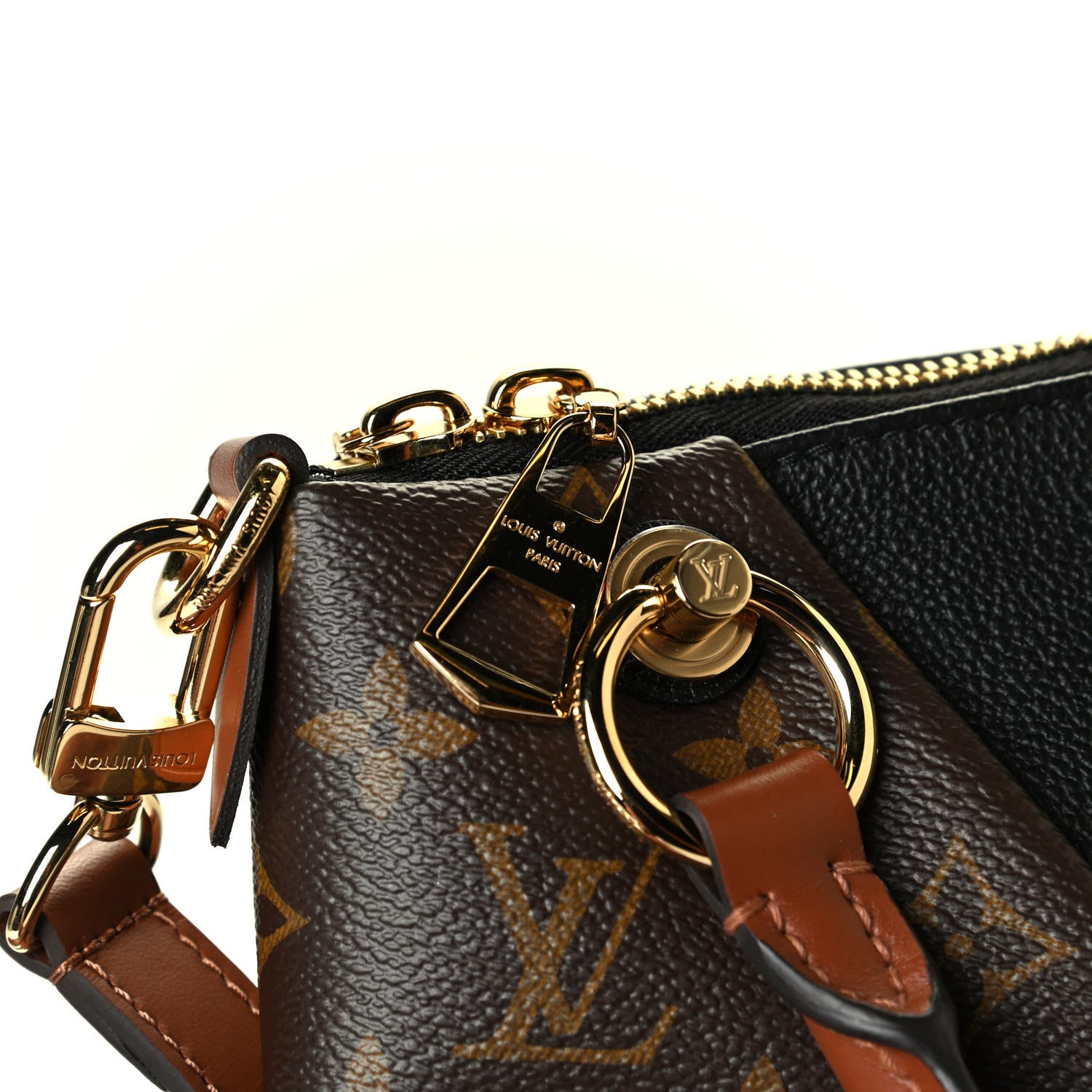 Louis Vuitton Monogram V Tote BB Black 5 of 6