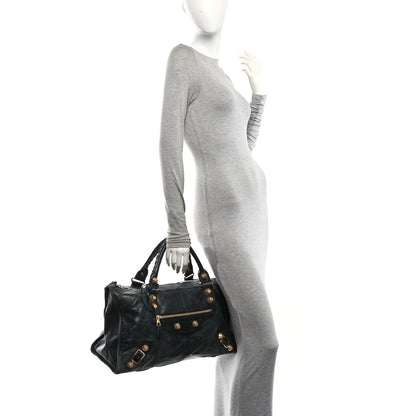Balenciaga Agneau Giant 21 Gold Hardware Work Black 2 of 13