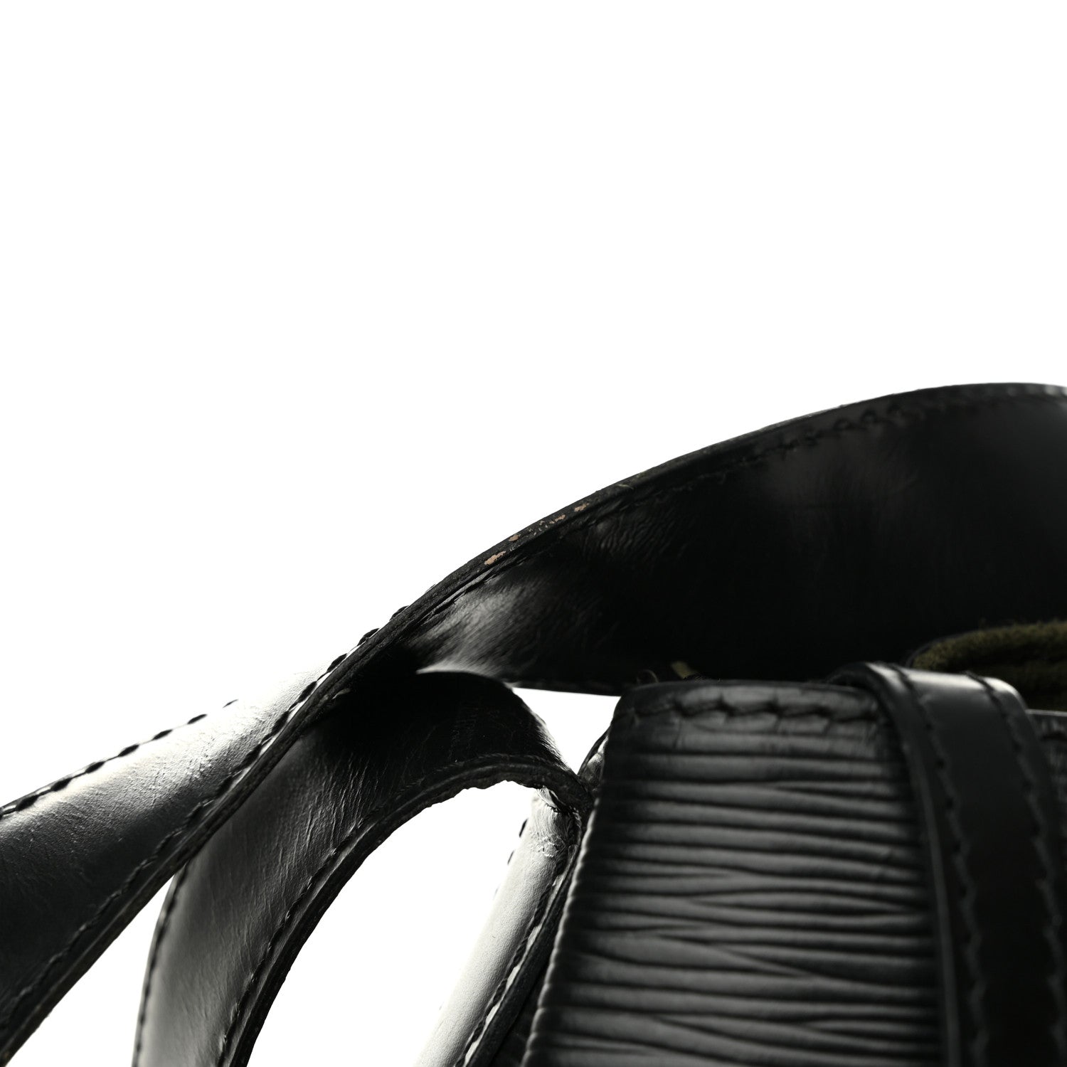 Louis Vuitton Epi Sac D'epaule Black 15 of 18