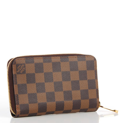 Louis Vuitton Damier Ebene Zippy Compact Wallet 3 of 7