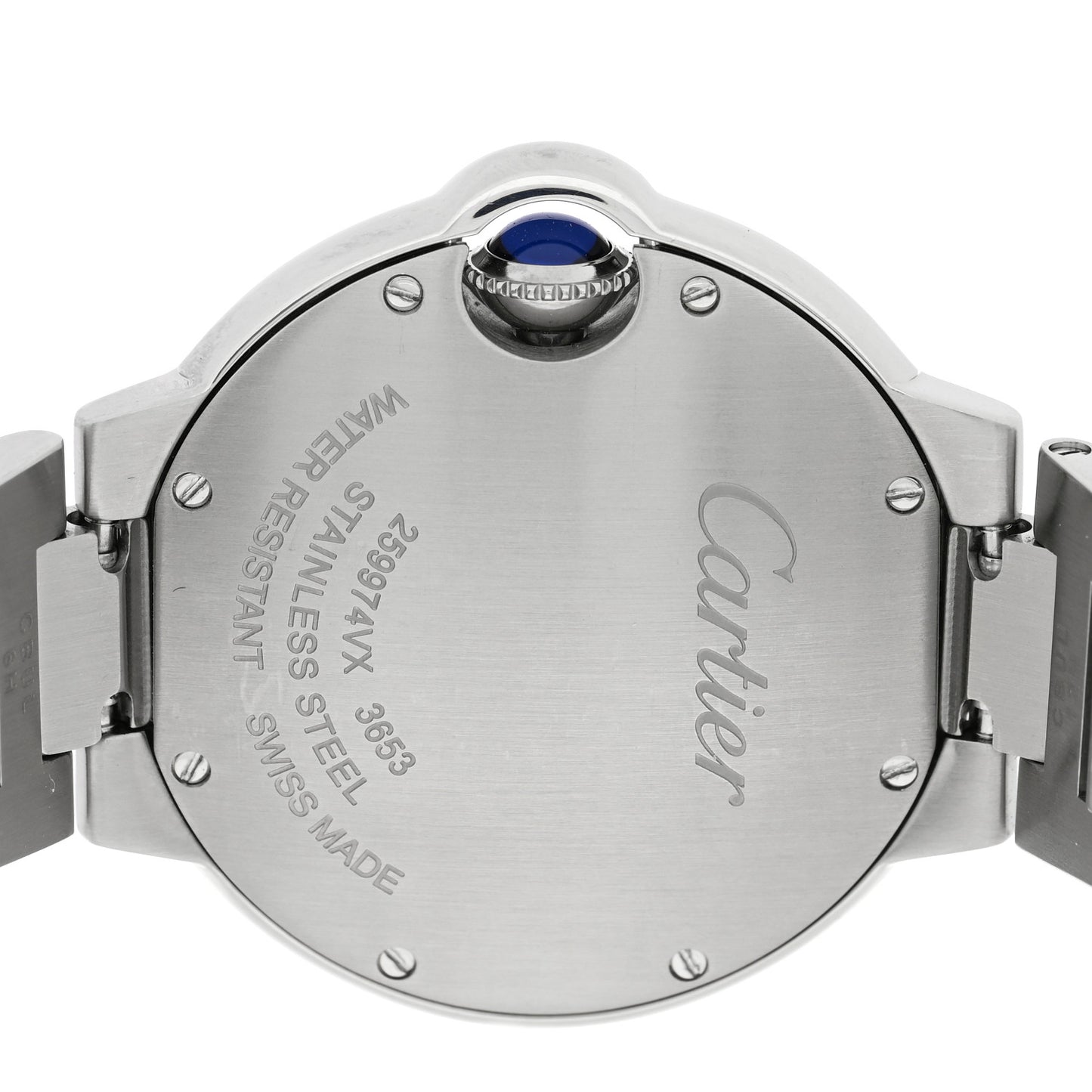 Stainless Steel 33mm Ballon Bleu De Cartier Quartz Watch