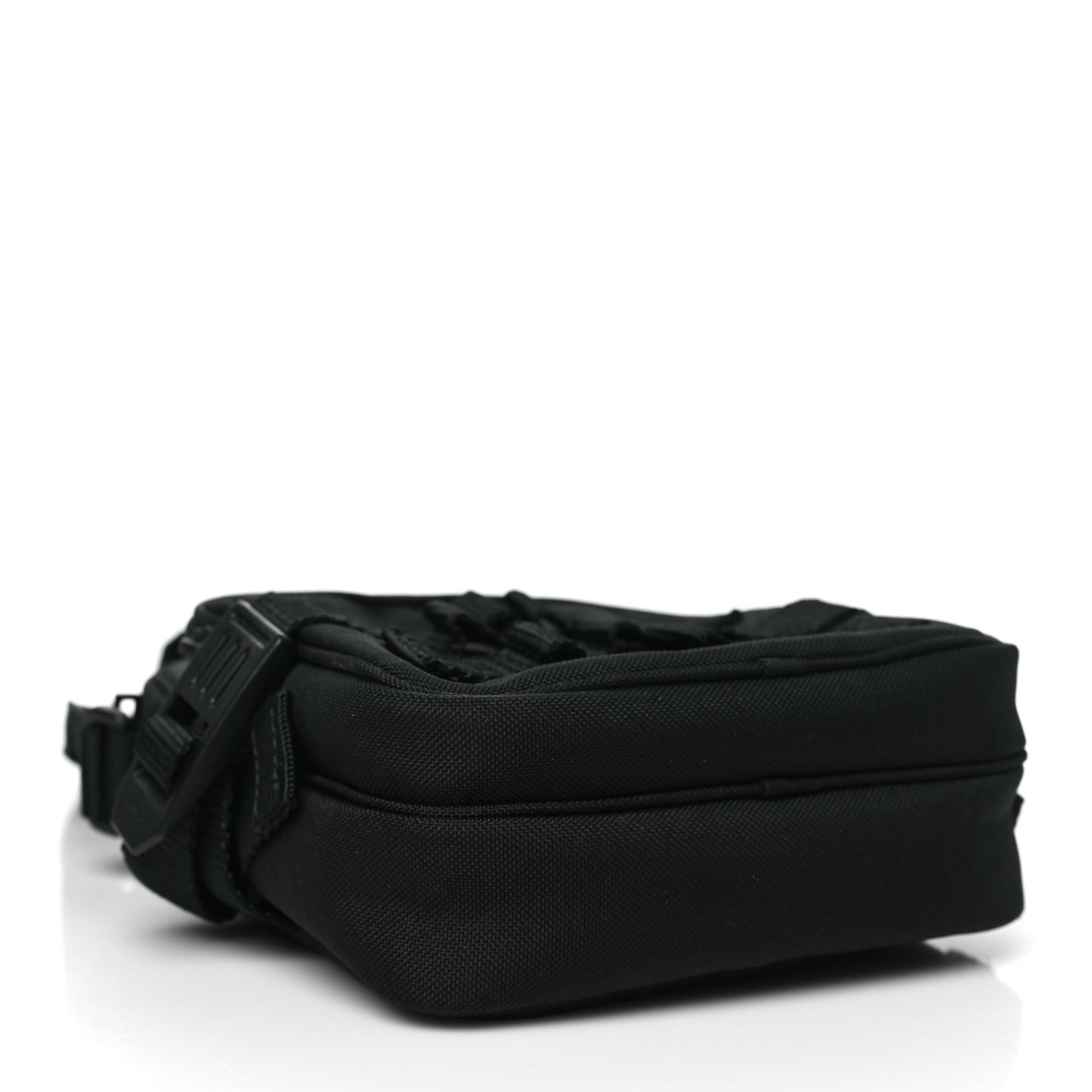 Recycled Casual Nylon Mens Army Crossbody Black