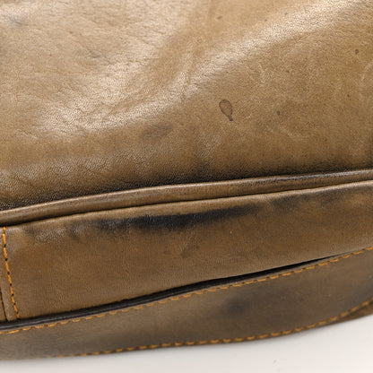 Christian Dior Calfskin Gaucho Double Saddle Bag Brown 16 of 16