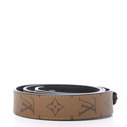 Louis Vuitton Reverse Monogram Bandouliere Shoulder Strap XL Black 2 of 3
