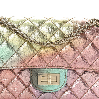 Chanel Metallic Goatskin Quilted Mini 2.55 Reissue Flap Multicolor 8 of 10