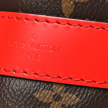 Louis Vuitton Calfskin Monogram Keepall Bandouliere 50 Coquelicot 5 of 8