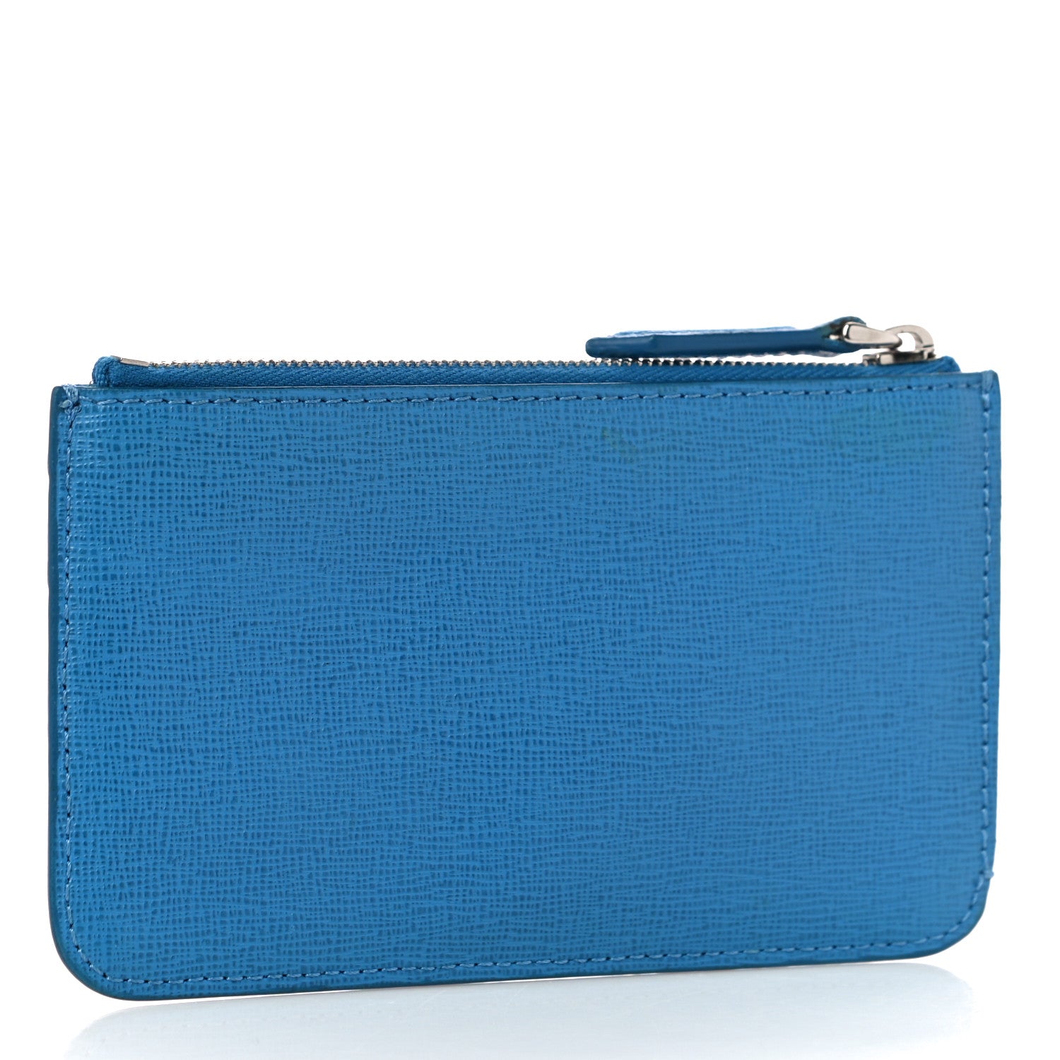 Fendi Vitello Elite Crystal Eye Monster Coin Pouch Key Case Royal Blue Papavero Multicolor 3 of 10