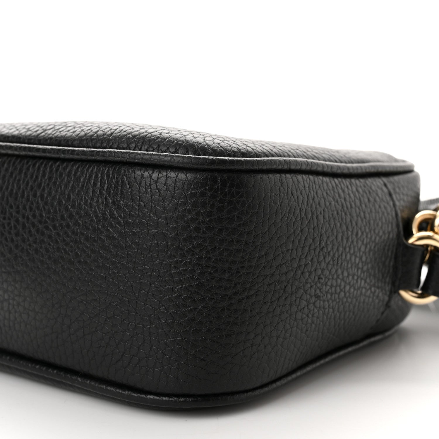 Gucci Pebbled Calfskin Small Soho Disco Bag Black 11 of 13
