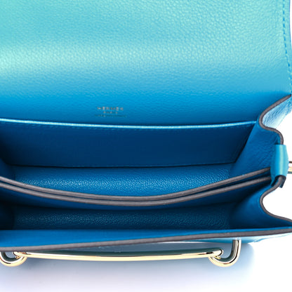 Hermes Evercolor Mini Sac Roulis Bleu Zanzibar 4 of 4