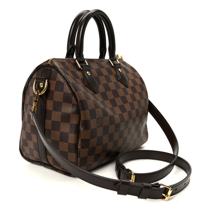 Louis Vuitton Damier Ebene Speedy Bandouliere 25 2 of 12