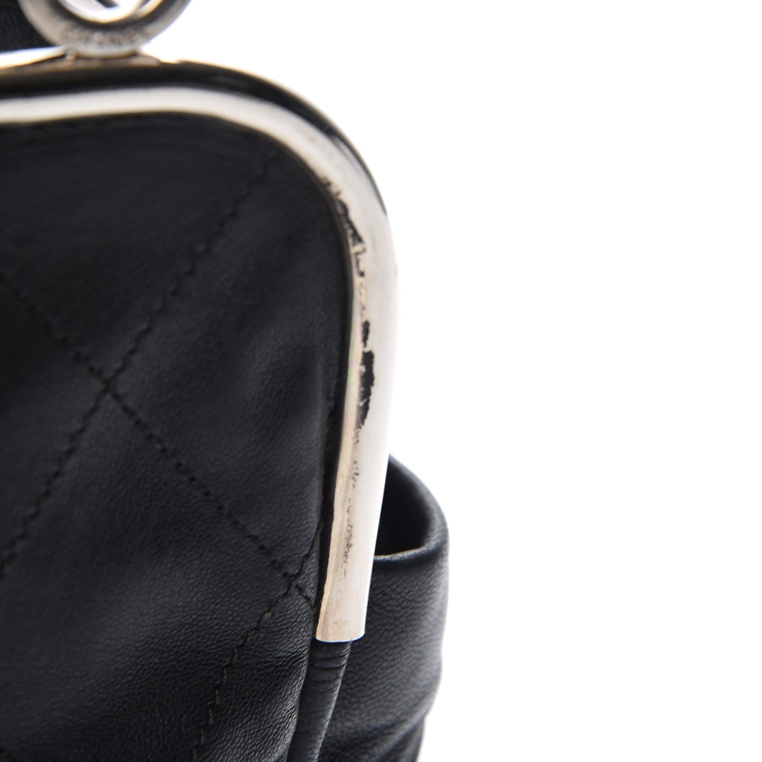 Chanel Lambskin Ultimate Soft Frame Bag Black 9 of 10