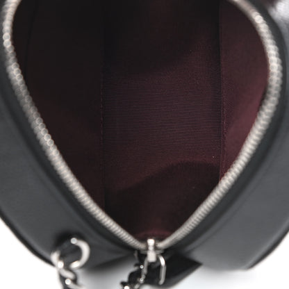 Chanel Caviar Quilted Round Clutch With Chain Black 5 of 11