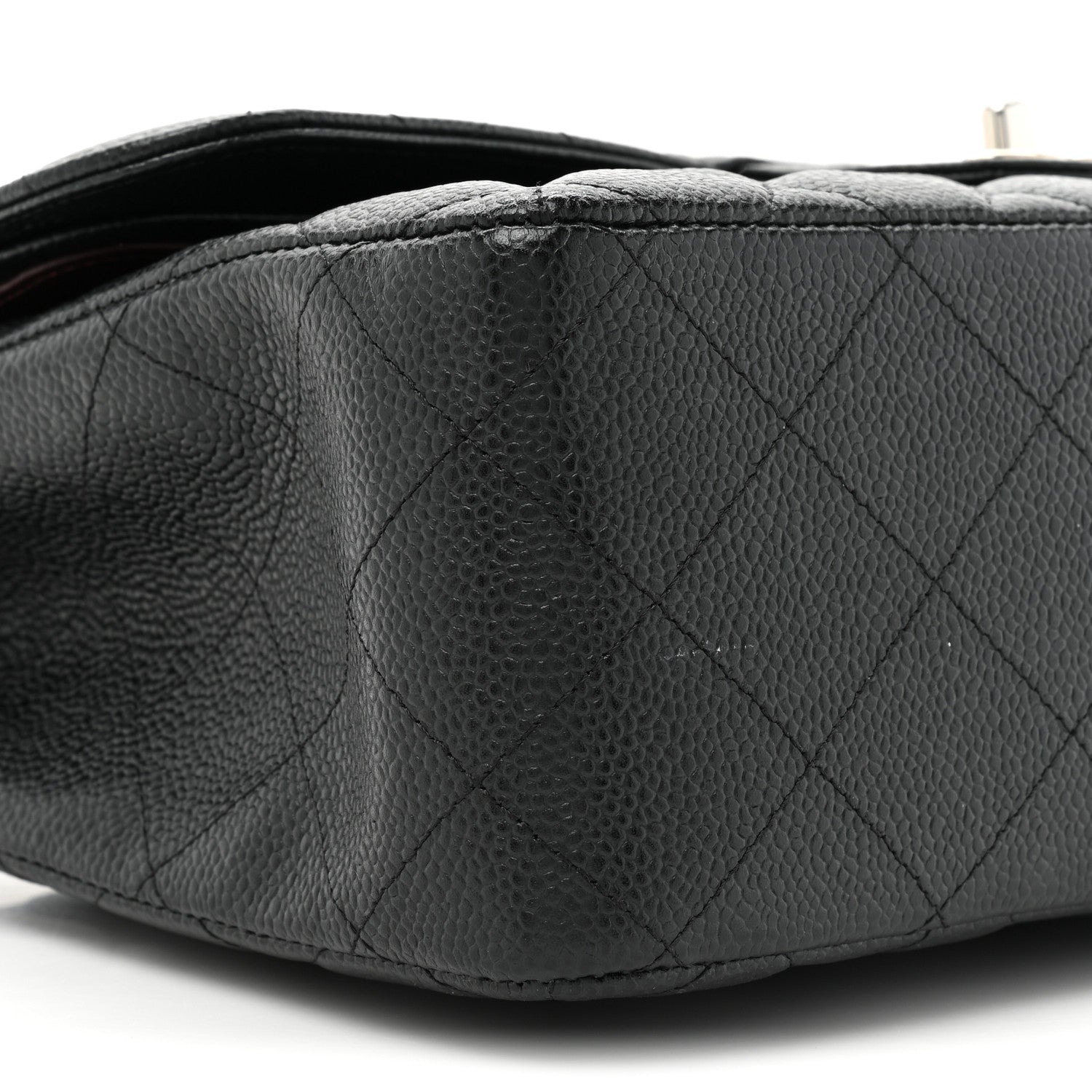 Chanel Caviar Quilted Jumbo Double Flap Black 9 of 10