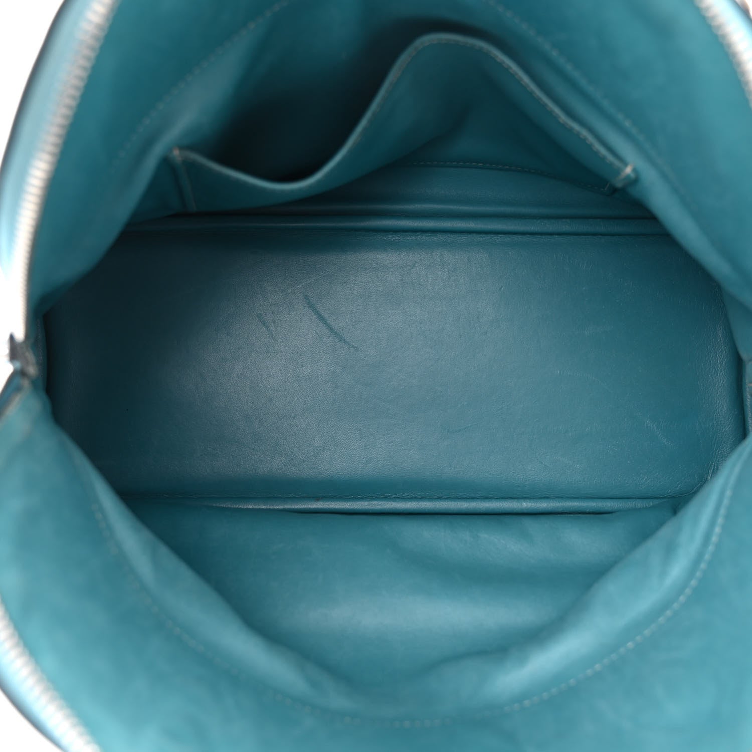 Hermes Taurillon Clemence Bolide 35 Bleu Jean 5 of 18