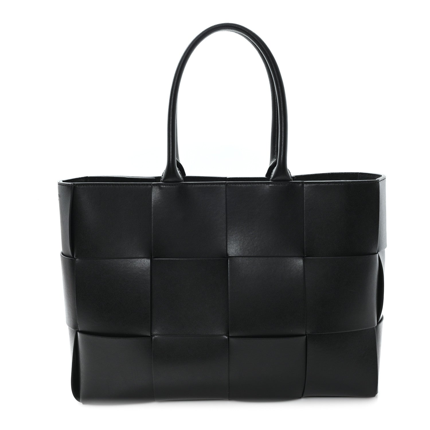 Bottega Veneta Nappa Maxi Intrecciato Large Arco Tote Black 1 of 12