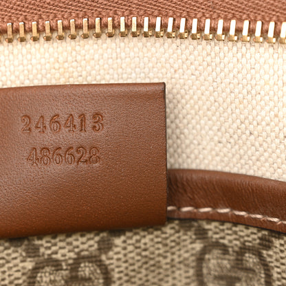 Gucci GG Plus Monogram Signature Web Loop Messenger Brown 7 of 10