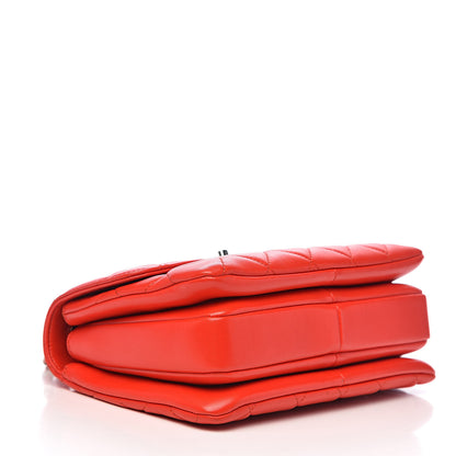 Chanel Lambskin Quilted Small Trendy CC Flap Dual Handle Bag Red 4 of 10