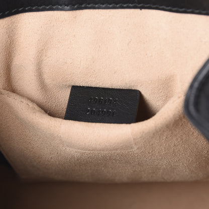 Gucci Guccissima Signature Padlock Backpack Black 8 of 9
