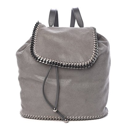 Stella McCartney Shaggy Deer Falabella Backpack Grey 1 of 9