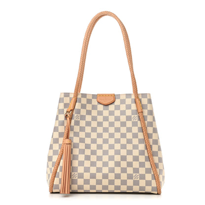 Louis Vuitton Damier Azur Propriano Rose Ballerine 1 of 11