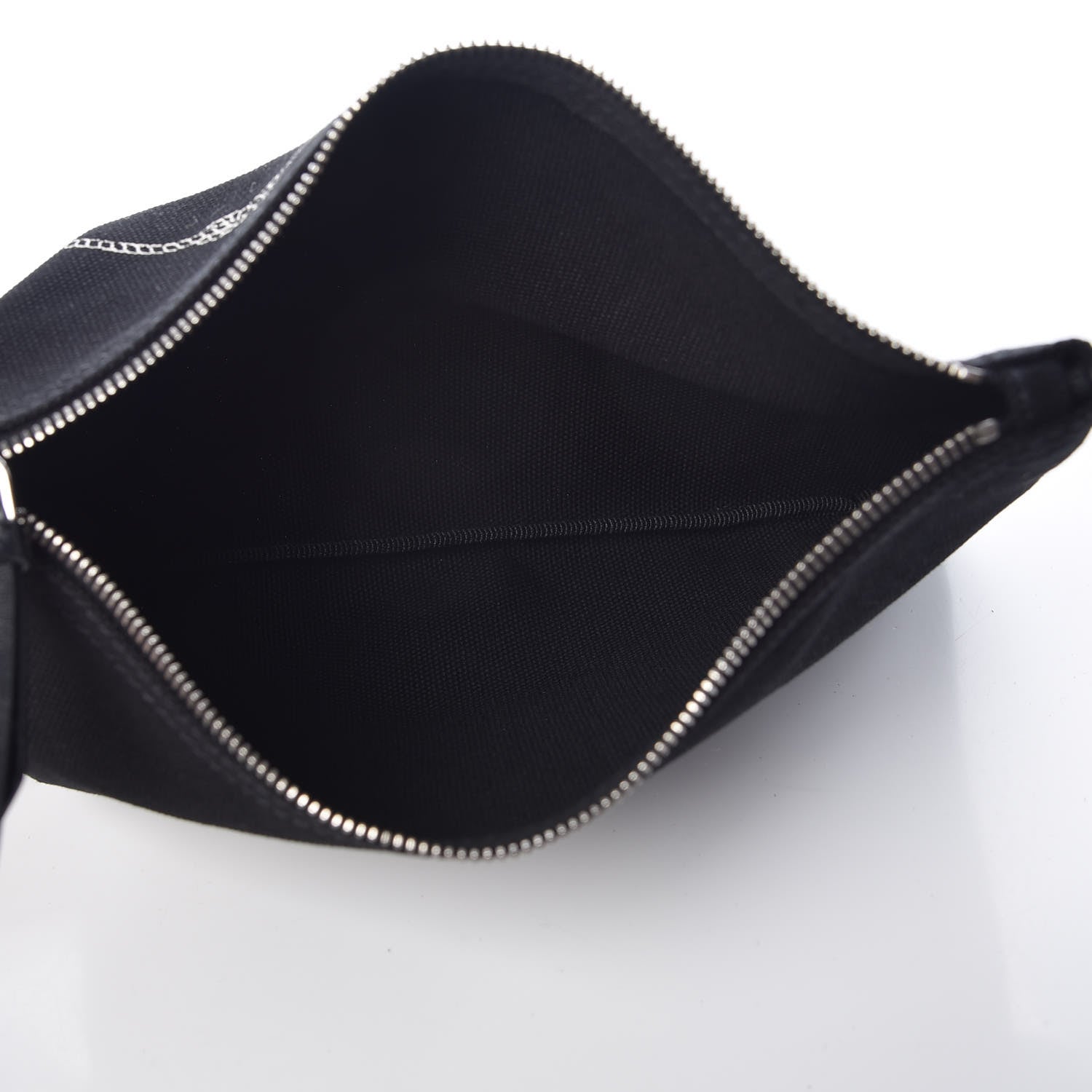 Prada Plexiglass Canapa Small Shopper Tote Black 7 of 11