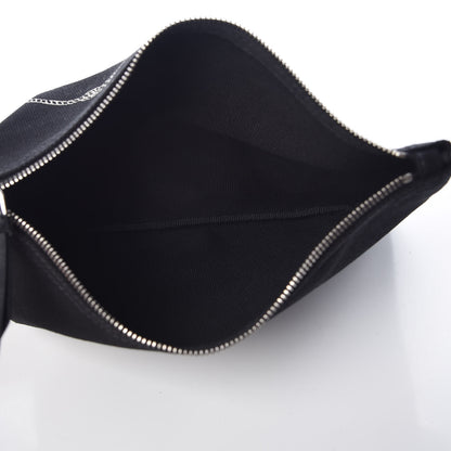 Prada Plexiglass Canapa Small Shopper Tote Black 7 of 11