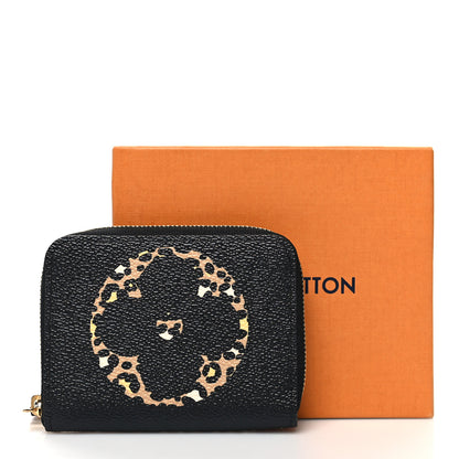 Louis Vuitton Monogram Giant Jungle Zippy Coin Purse Black 8 of 8
