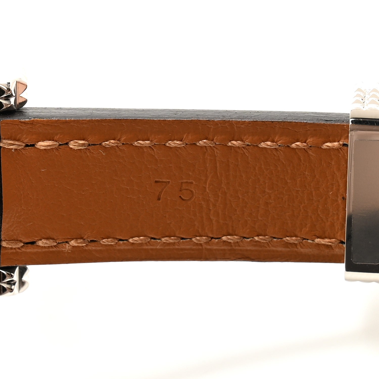 Hermes Vache Hunter 15mm Guillochee Pop H Belt 75 30 Black 6 of 7