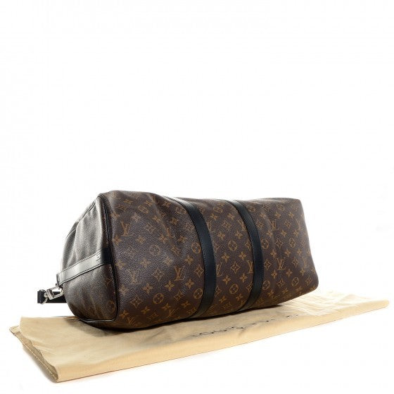 Monogram Macassar Keepall Bandouliere 45