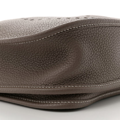 Hermes Taurillon Clemence Evelyne III PM Etoupe 9 of 13