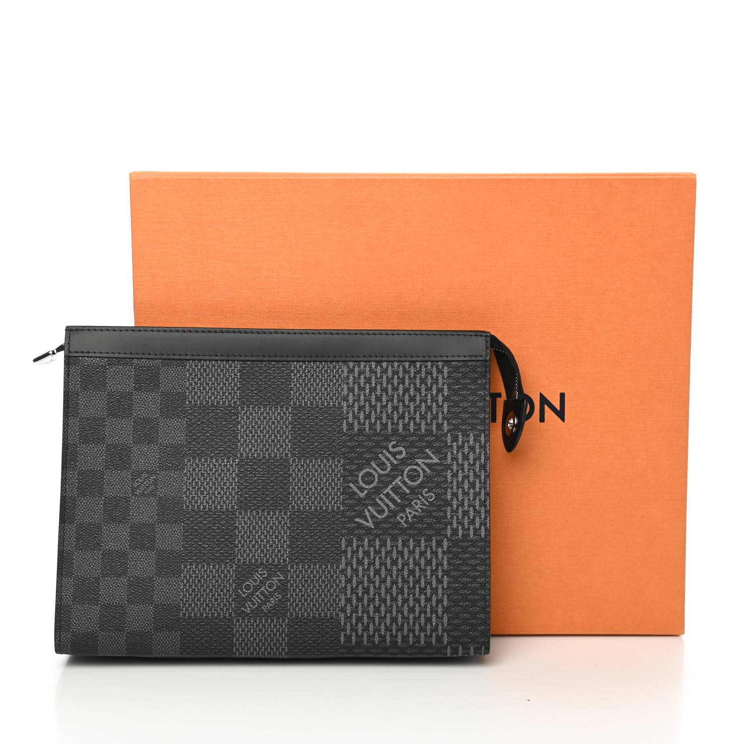 Louis Vuitton Damier Graphite 3D Pochette Voyage 800854 – FASHIONPHILE