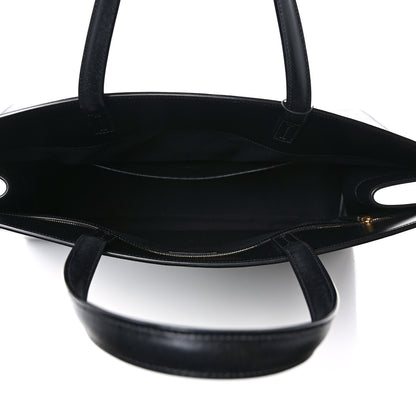 Saint Laurent Calfskin Large Manhattan Shopper Tote Black 5 of 9