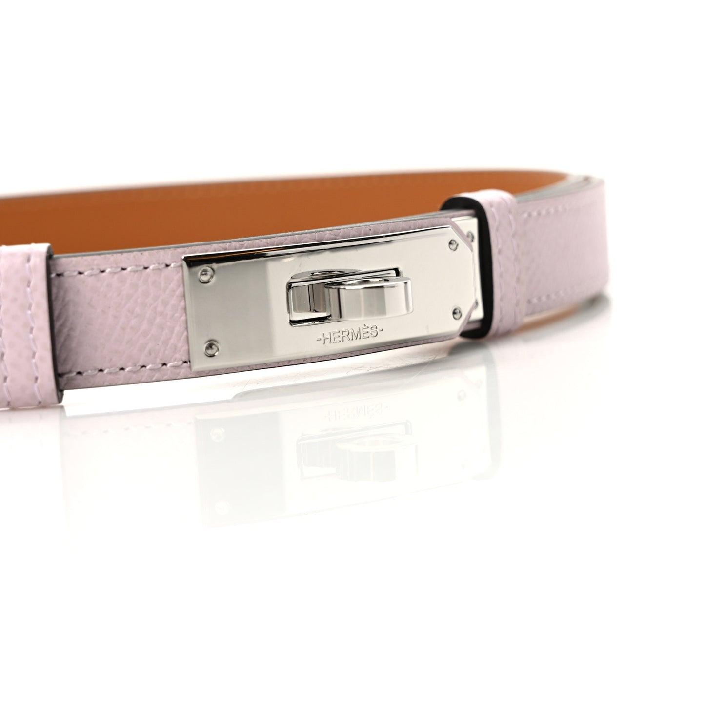 Epsom Kelly Belt Mauve Pale